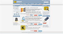 Desktop Screenshot of dekart.com